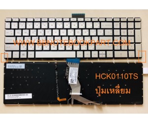 HP Compaq Keyboard คีย์บอร์ด 15-AB 15-AK 15-BS  15-AU   15-CB 15-BS  15-CD 15-CS 15-CC  SERIES  ภาษาไทย อังกฤษ  (ปุ่ม CTRL กับ Enter มุมเหลี่ยม)
